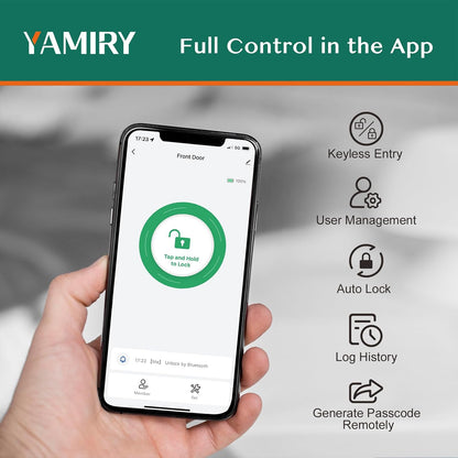 Cerradura Inteligente Yamiry con Huella Dactilar