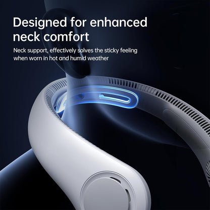 Ventilador Cuello JISULIFE Portátil Recargable 5000mAh