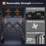Carro Plegable Multiusos Con Ruedas Resistente Originsure