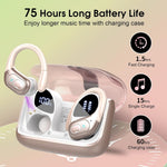 Auriculares inalámbricos con Bluetooth 5.4 Aptkdoe (USADO)