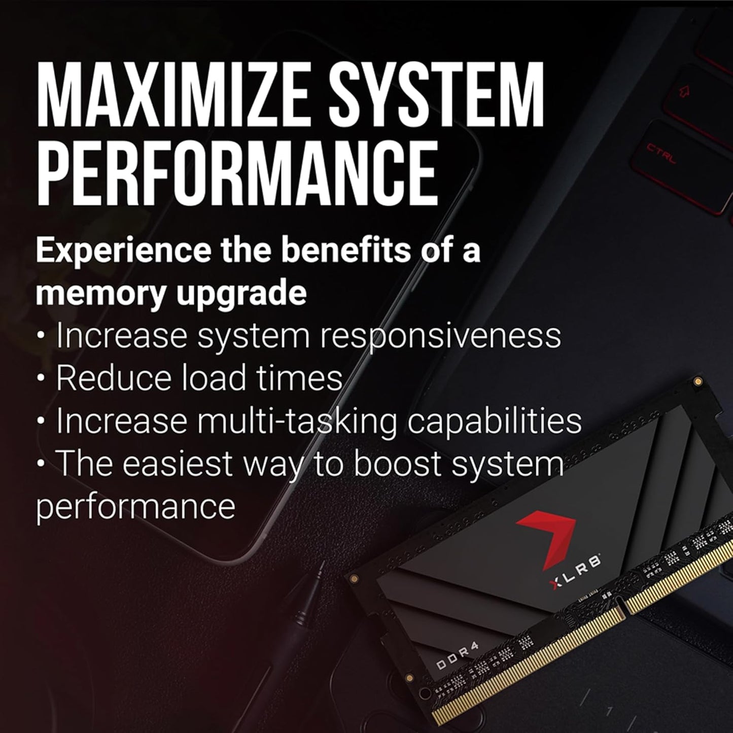 Memoria para computadora portátil PNY, XLR8, 16GB