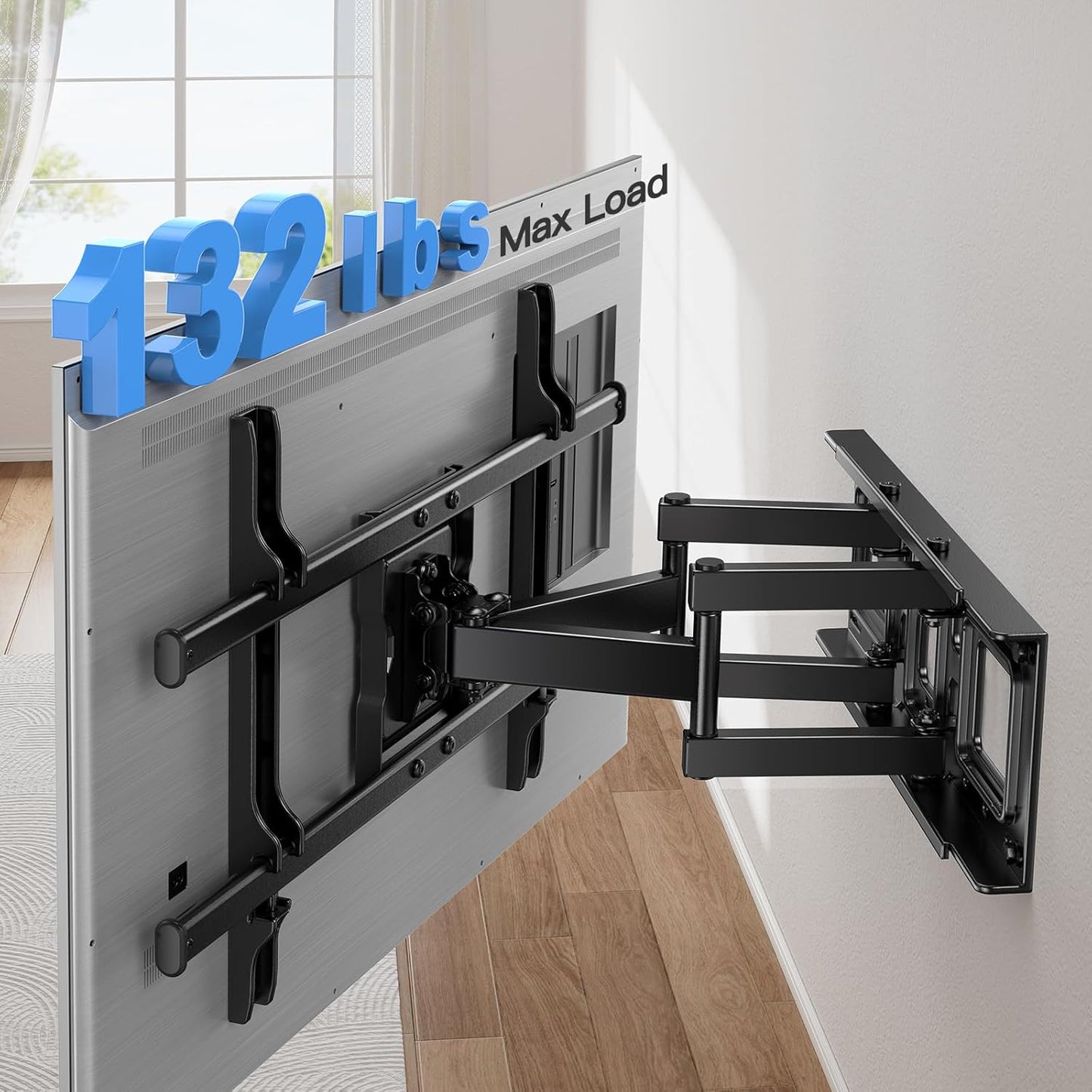 Soporte de pared para TV de 37-75 pulgadas de hasta 125 libras, PILFK1 PIPISEHL