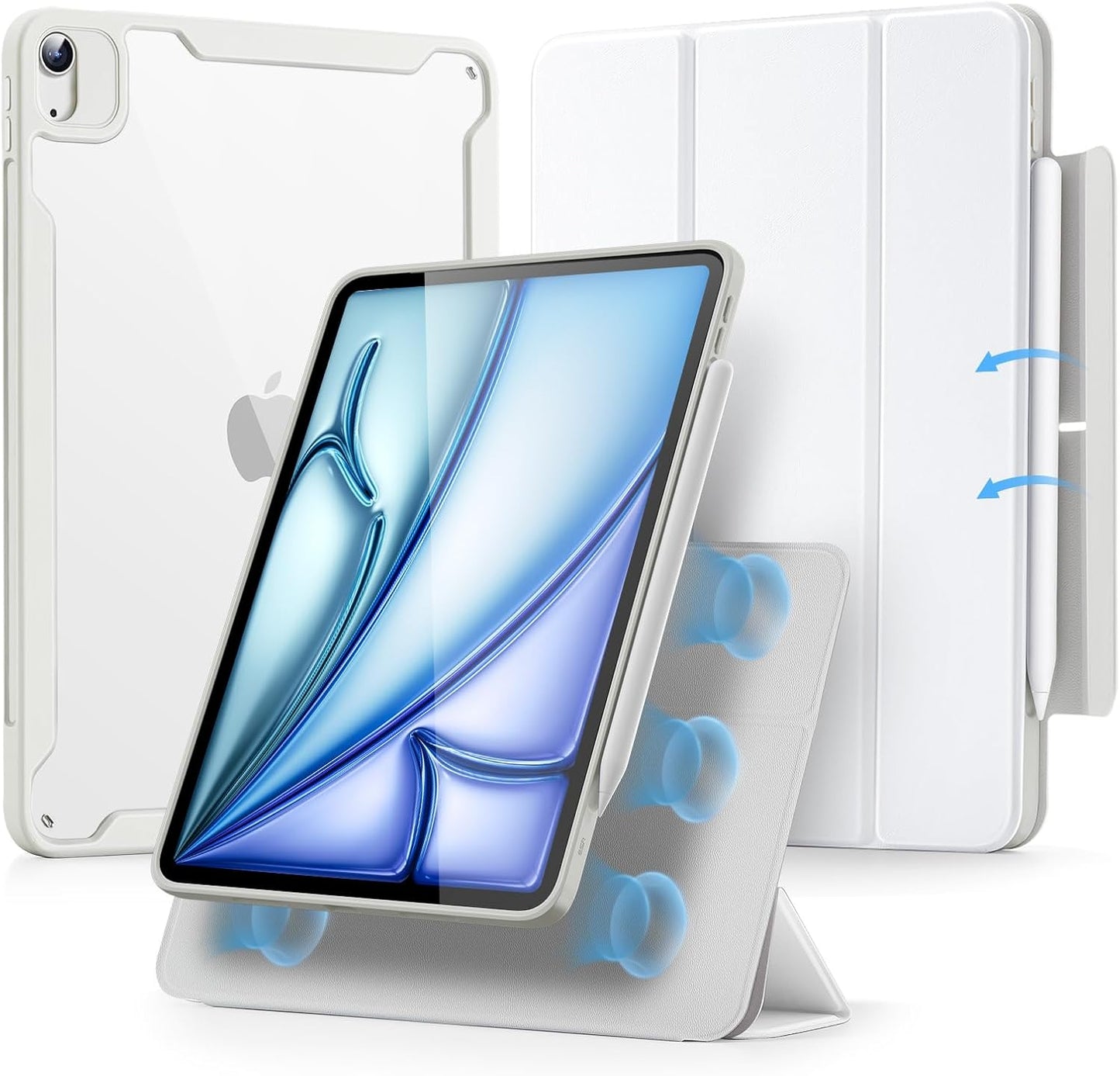 ESR Funda para iPad Air de 11", M2 (2024),  de 6, 5ª y 4ª gen.