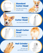 Kit de aseo inalámbrico 4 en 1 Oneisall para mascotas