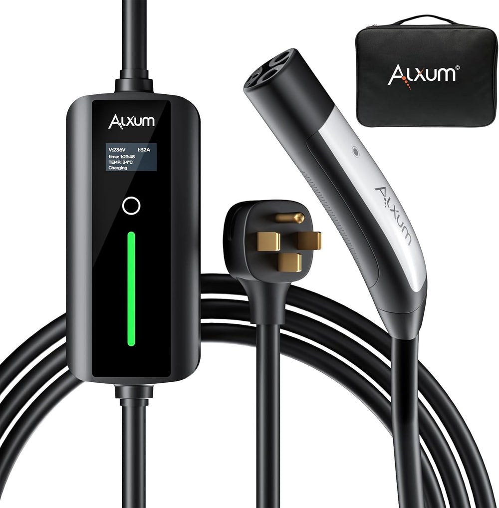 Alxum Cargador Tesla de nivel 2, portátil, enchufe NEMA 14-50.(USADO)