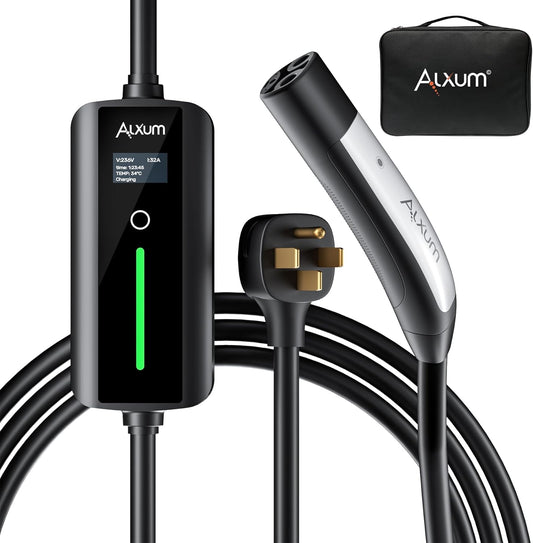 Alxum Cargador Tesla de nivel 2, portátil, enchufe NEMA 14-50.(USADO)