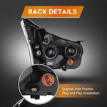 Faro delantero compatible con 2015-2023  Ford TRANSIT Derecho