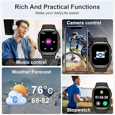 Reloj inteligente para hombre con rastreador de actividad física
