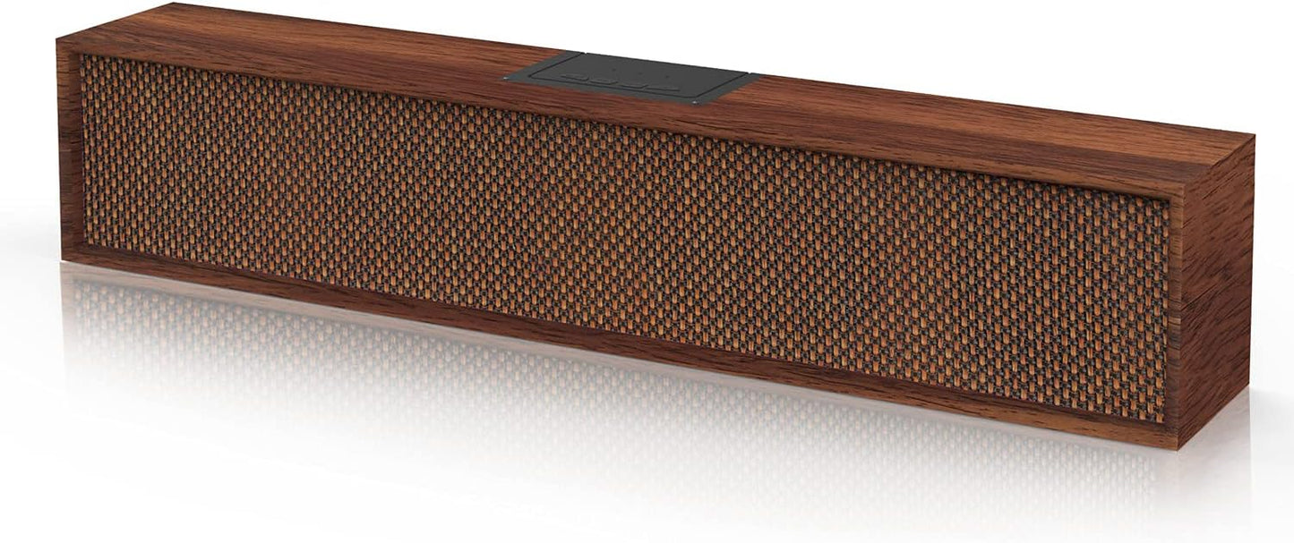 Barra de sonido inalámbrica Smalody, para escritorio, Bluetooth 5.0.