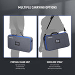 Bolsa de transporte Neewer para Q4, compartimentos dedicados.