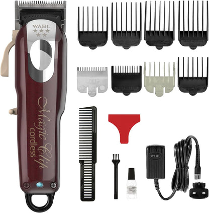 Kit De Corte De Pelo Profesional Wahl Clip Mágico Inalámbrico De 5 Estrellas