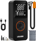 Inflador de neumáticos portátil, compresor 20000 mAh (USADO).