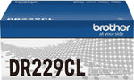 Unidad de tambor, DR229CL original de Brother, 4 cartuchos (USADO).