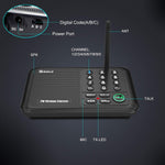Intercomunicador QNIGLO LD666 Inalámbrico 4 Unidades