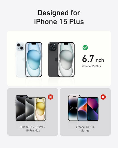 Protectores Pantalla Anker iPhone 15 Plus Antirayaduras