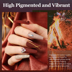 Modelones, Kit de 38 esmaltes de uñas en gel, Colores B-Glamorous.