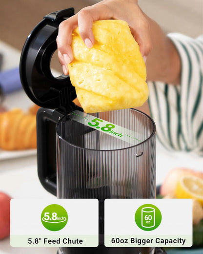Extractor Prensado Frío Tuumiist Boca Extra Grande 13.5cm