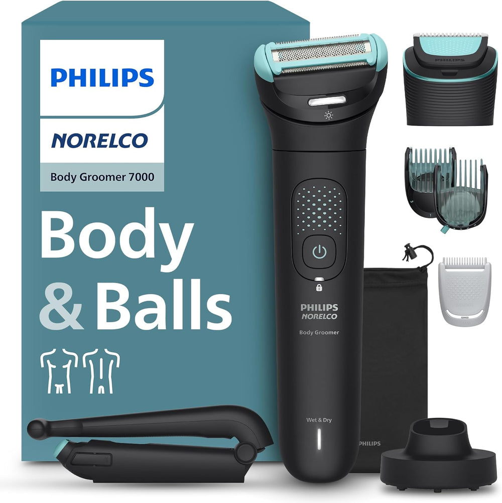 Afeitadora y Recortadora para hombres, Philips Norelco Body Groomer 7000