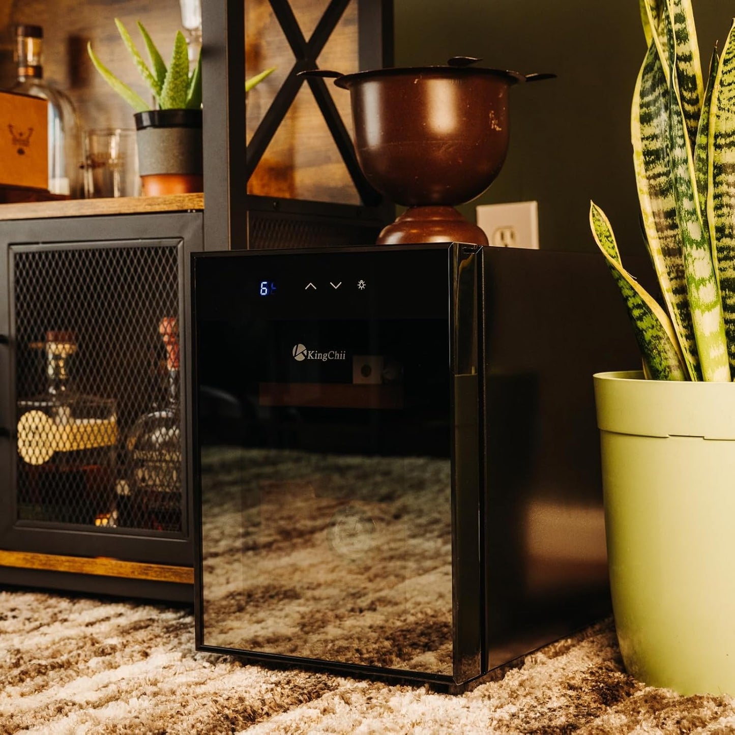 Humidores eléctricos 16L,Control de temperatura, para Puros KingChii