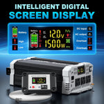 Inversor De Corriente CELYYPU 1500W Onda Sinusoidal Pura 12V