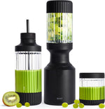 Licuadora Personal Beast 850+, Mezcla Hielo y Frutas Congeladas NEGRO