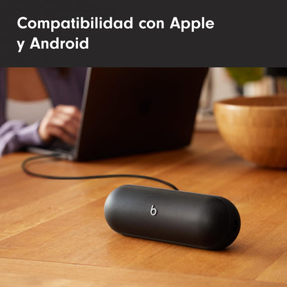 Altavoz Bluetooth portátil, Beats Pill, Apple y Android, (DETALLE CAJA).