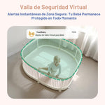 Cámara y Monitor con audio para bebes, Jeeber VB816PRO, Night Vision