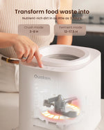 Compostador eléctrico para cocina, Ouaken, (USADO)