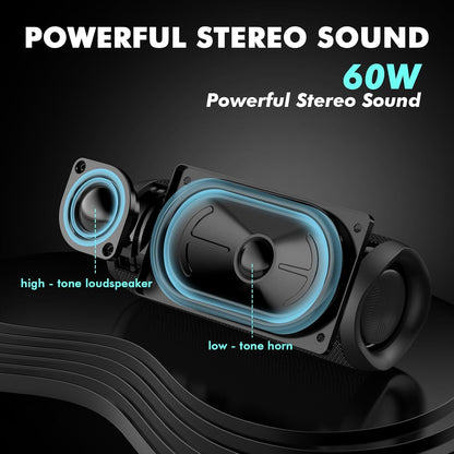 Altavoz Bluetooth Monster  S620, TWS, impermeable, BT 5.4