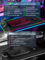 Mousepad con soporte plegable para teléfono y cargador inalámbrico.