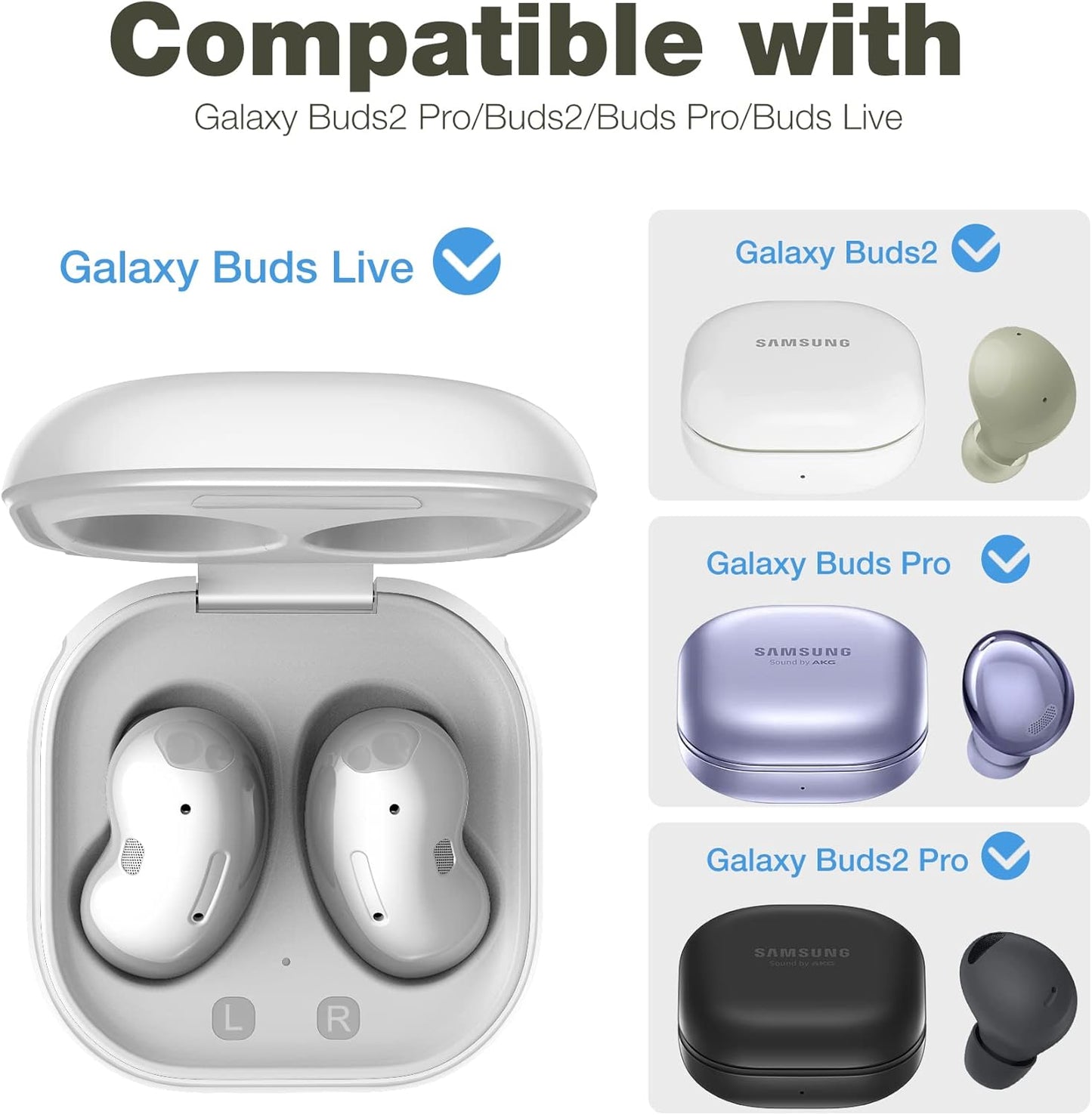 Funda Suritch Para Samsung Galaxy Buds 2 Pro/fe/2/pro/live