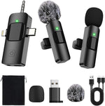 Mini micrófono inalámbrico EVXVE 4 en 1 (Usado)