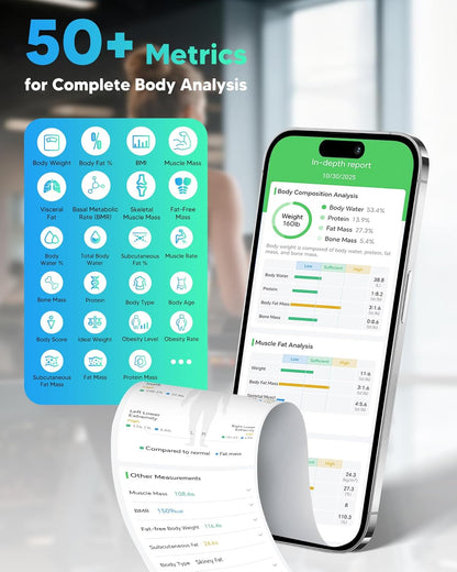 Báscula Inteligente Arboleaf 8 Electrodos Bluetooth
