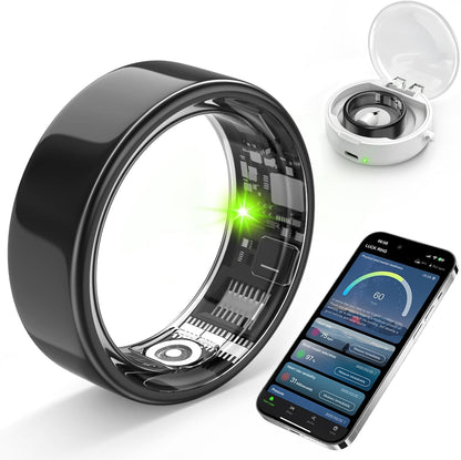 Anillo Inteligente Con Conteo De Pasos Y Frecuencia Cardíaca