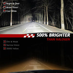 Bombillas LED antiniebla, blanco frío 16000 lm, H11, 6pcs.