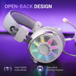 Audífonos Gamer FIFINE H19WP 7.1 RGB USB Con Micrófono
