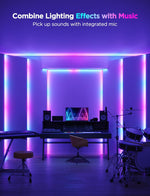 Tira de luces Govee H61B6, control inteligente, LED RGBIC Alexa.
