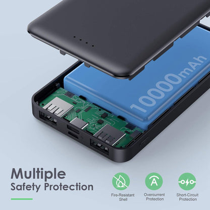 2 Cargadores portátiles 10000 mAh HX60S9