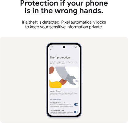 Smartphone, Google Pixel 9a, Porcelana 128gb, 5G 6.3".