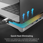 J5create Estación de acoplamiento USB-C 4K HDMI,para MacBook y Windows USB-C.