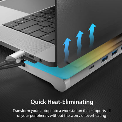 J5create Estación de acoplamiento USB-C 4K HDMI,para MacBook y Windows USB-C.