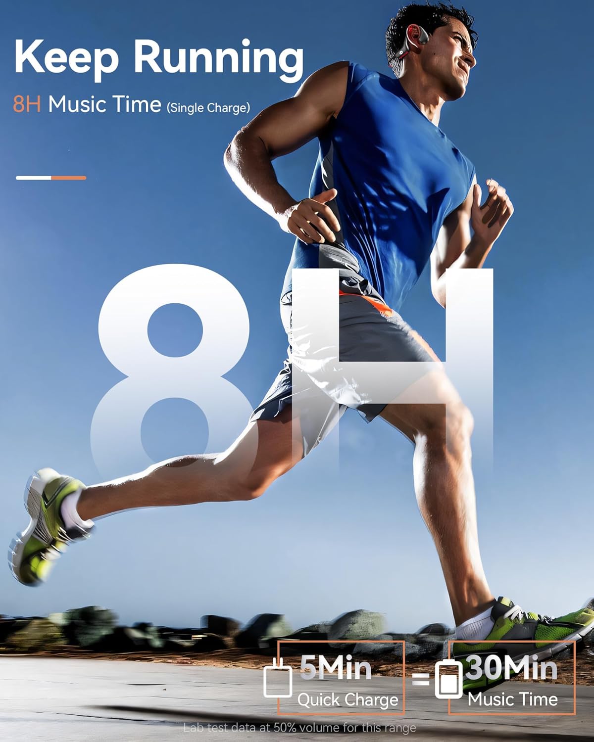 Demicea - Auriculares Deportivos De Oído Abierto Yistao