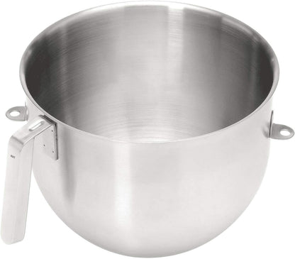 Tazón de acero inoxidable KitchenAid KSMC8QBOWL de 8 quarts con mango J Hook