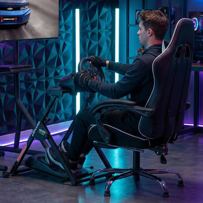 Soporte GTPLAYER GTS04-BLK-TP, para volante de simulación de carreras.