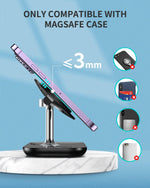 Estación de carga inalámbrica magnética para iPhone 3 en 1 .