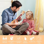 Juguete De Guitarra Ukelele Para Niños YOLO