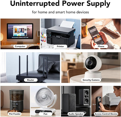 Fuente de alimentación Botku 1200VA, reserva para UPS, 1000W (USADO)