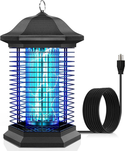 Bug Zapper Amufer eléctrico para interiores y exteriores, 4000 V