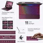 Funda con teclado Typecase Edge para iPad Pro de 12,9" (3,4,5 Y 6TA gen)