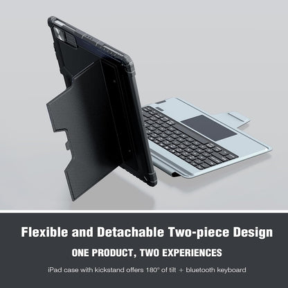 Funda para iPad air de 11ª generación con teclado inalámbrico Nillkin CAJA ABIERTA
